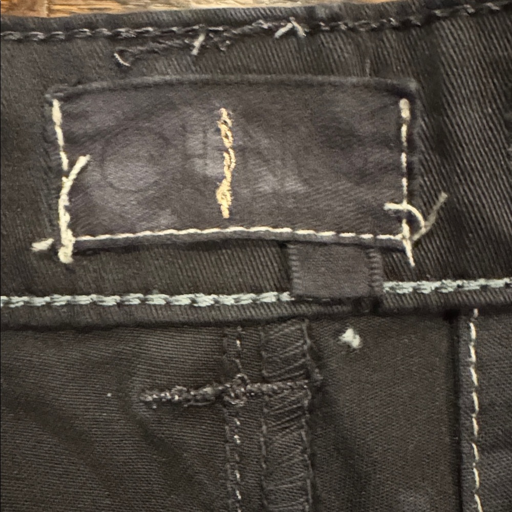 Pilcro and the Letterpress Chino Size 30 Black Tie Dye - Picture 3 of 9
